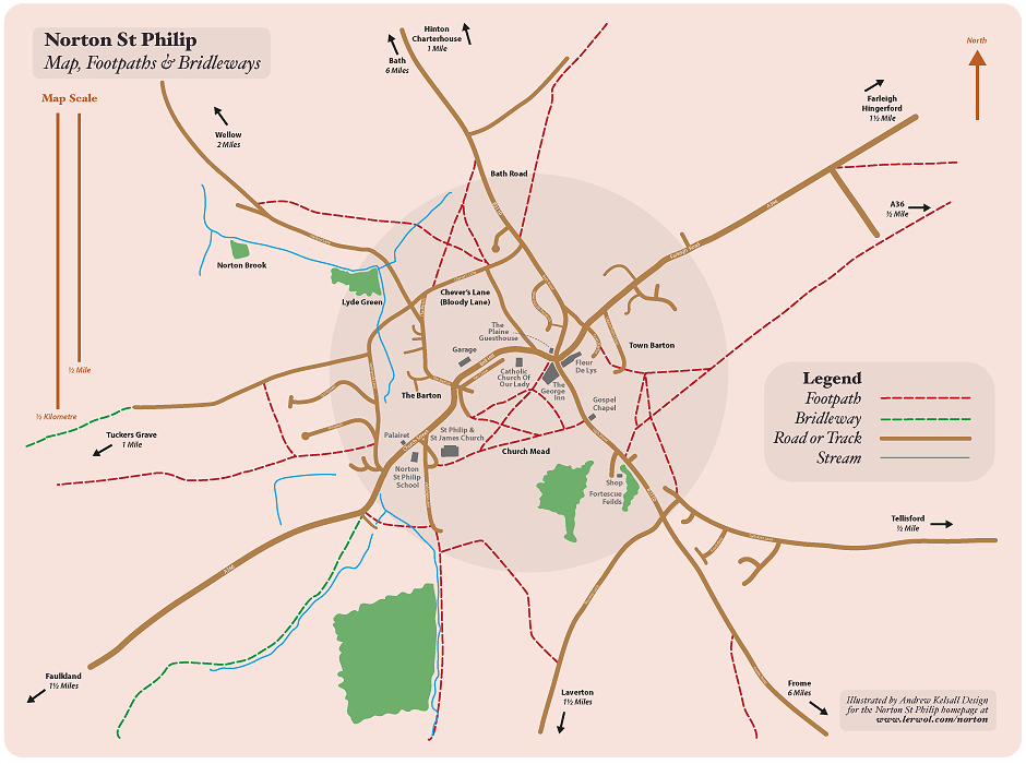 Norton Village Map Image